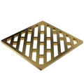 Newport Brass 4" Square Shower Drain in Satin Bronze (Pvd) 233-408/10